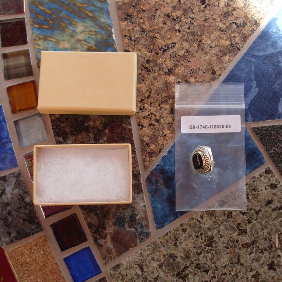 Replacement David Yurman Albion Onyx Earring or Convert To A Pendant - 14K/925 - Picture 2 of 6